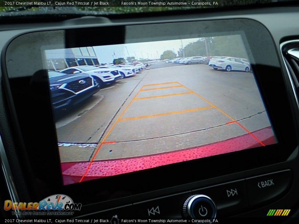 2017 Chevrolet Malibu LT Cajun Red Tintcoat / Jet Black Photo #25