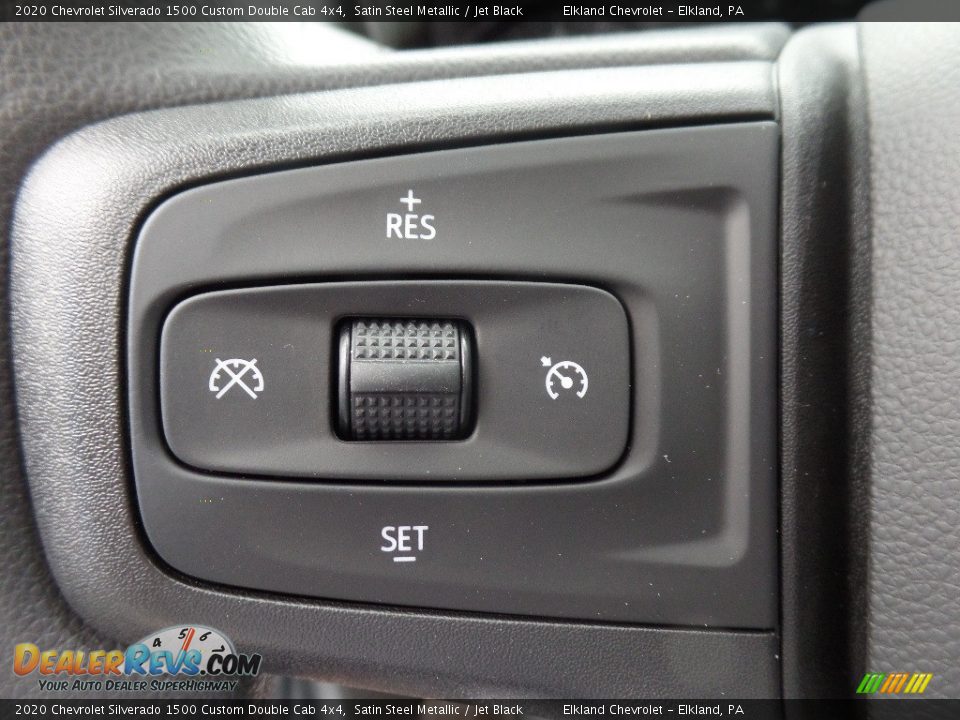 2020 Chevrolet Silverado 1500 Custom Double Cab 4x4 Steering Wheel Photo #25