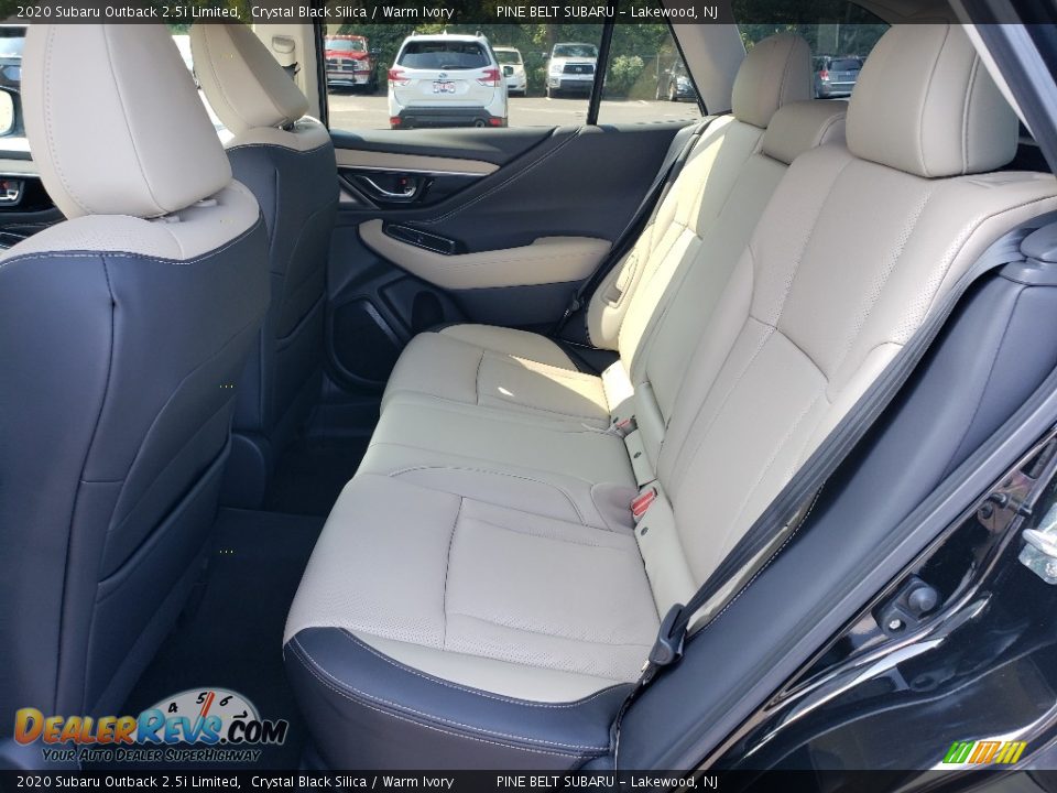 Rear Seat of 2020 Subaru Outback 2.5i Limited Photo #6