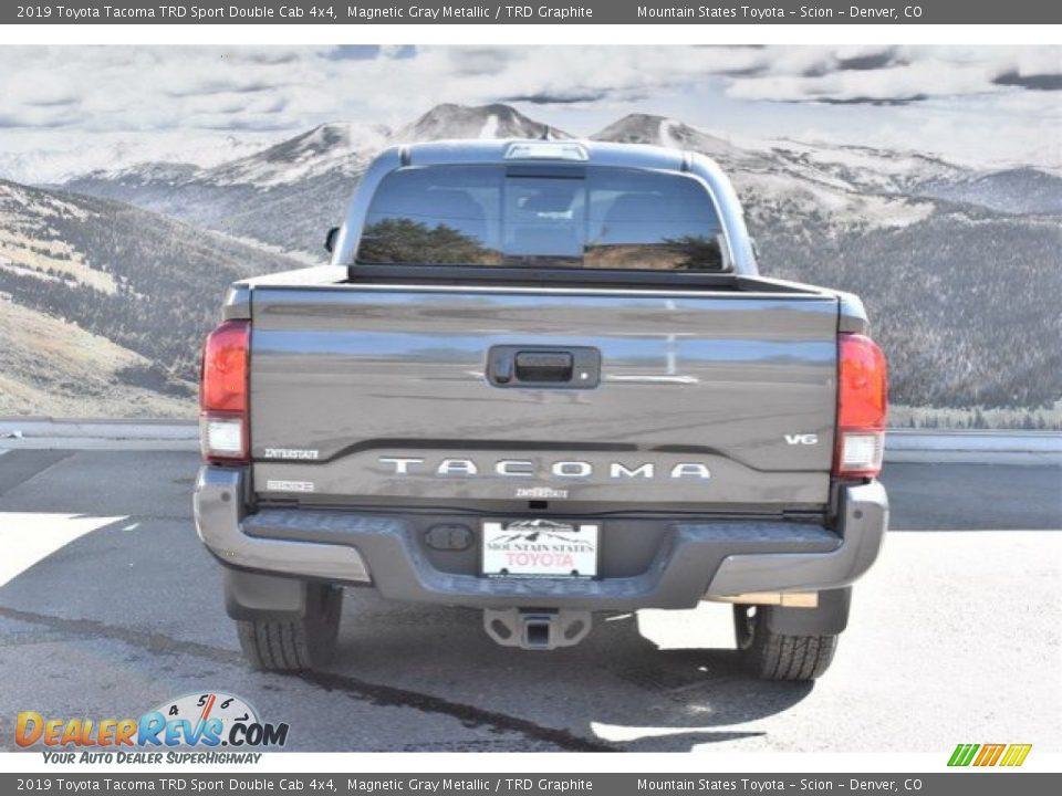 2019 Toyota Tacoma TRD Sport Double Cab 4x4 Magnetic Gray Metallic / TRD Graphite Photo #4
