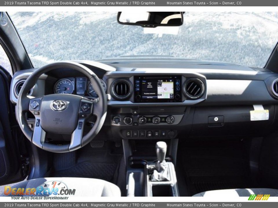 2019 Toyota Tacoma TRD Sport Double Cab 4x4 Magnetic Gray Metallic / TRD Graphite Photo #7