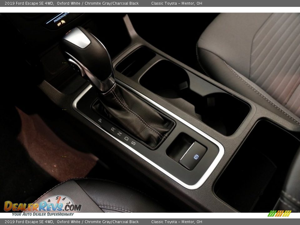 2019 Ford Escape SE 4WD Oxford White / Chromite Gray/Charcoal Black Photo #16