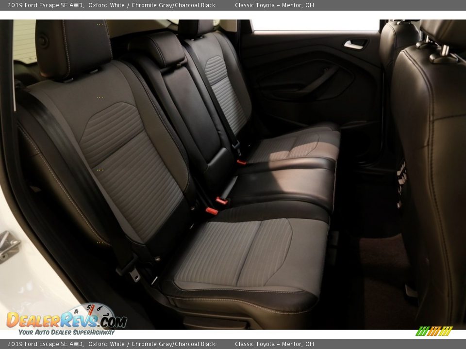 2019 Ford Escape SE 4WD Oxford White / Chromite Gray/Charcoal Black Photo #18