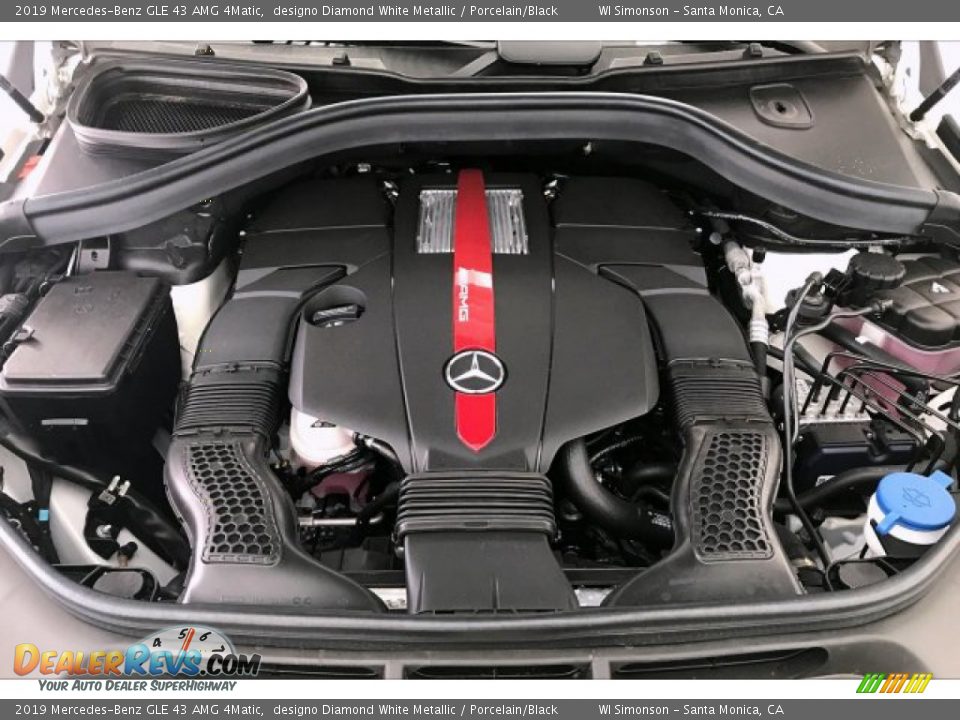 2019 Mercedes-Benz GLE 43 AMG 4Matic 3.0 Liter AMG DI biturbo DOHC 24-Valve VVT V6 Engine Photo #8