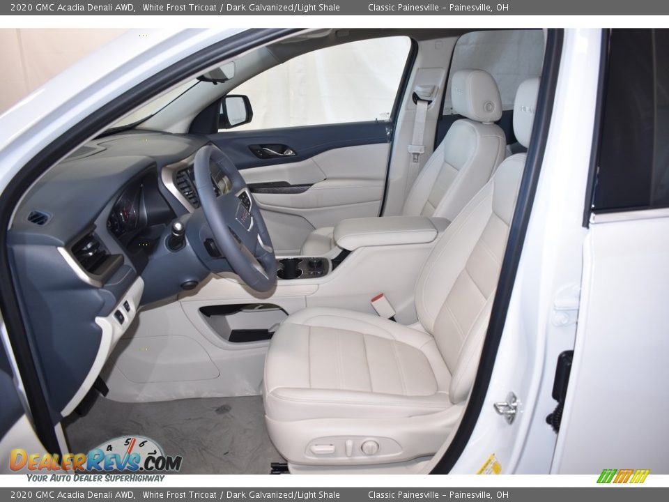 Dark Galvanized/Light Shale Interior - 2020 GMC Acadia Denali AWD Photo #6
