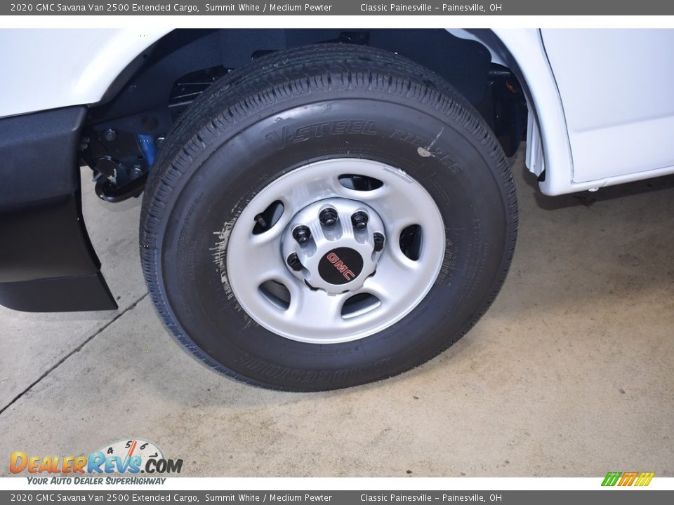 2020 GMC Savana Van 2500 Extended Cargo Summit White / Medium Pewter Photo #5