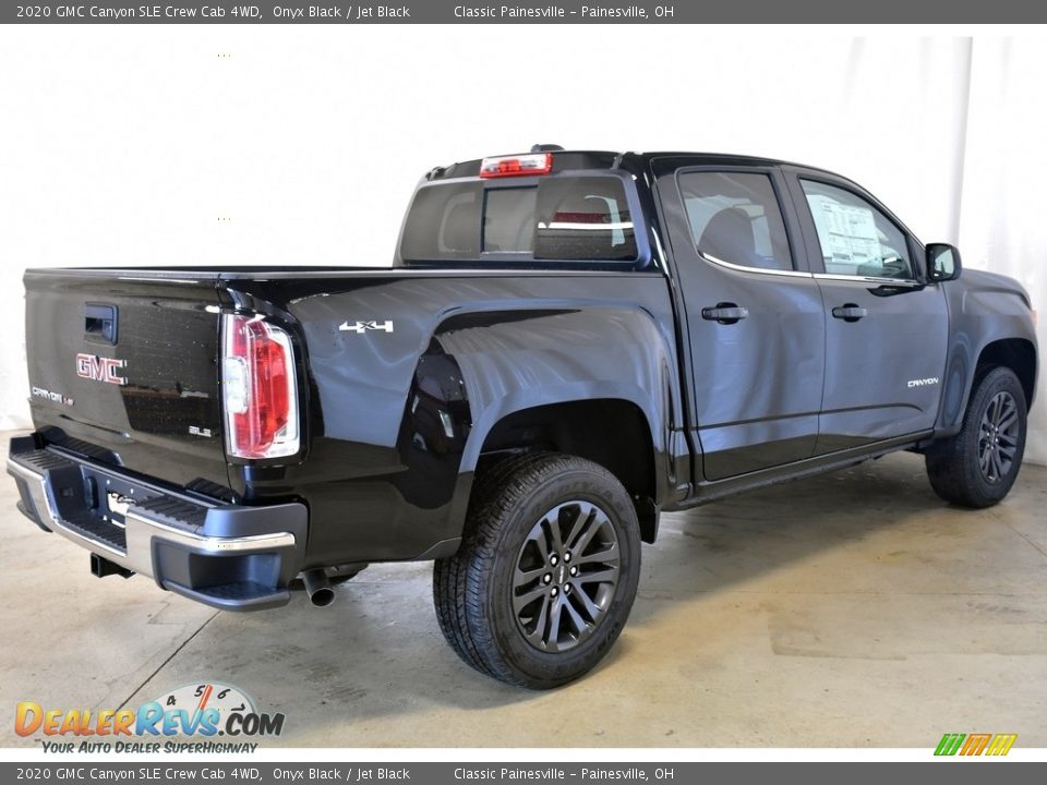 2020 GMC Canyon SLE Crew Cab 4WD Onyx Black / Jet Black Photo #2