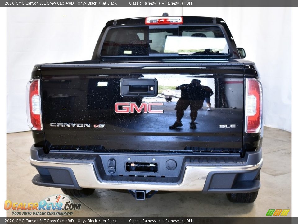 2020 GMC Canyon SLE Crew Cab 4WD Onyx Black / Jet Black Photo #3