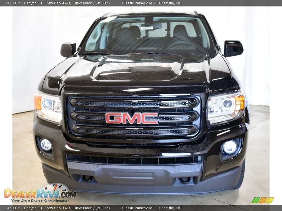 2020 GMC Canyon SLE Crew Cab 4WD Onyx Black / Jet Black Photo #4