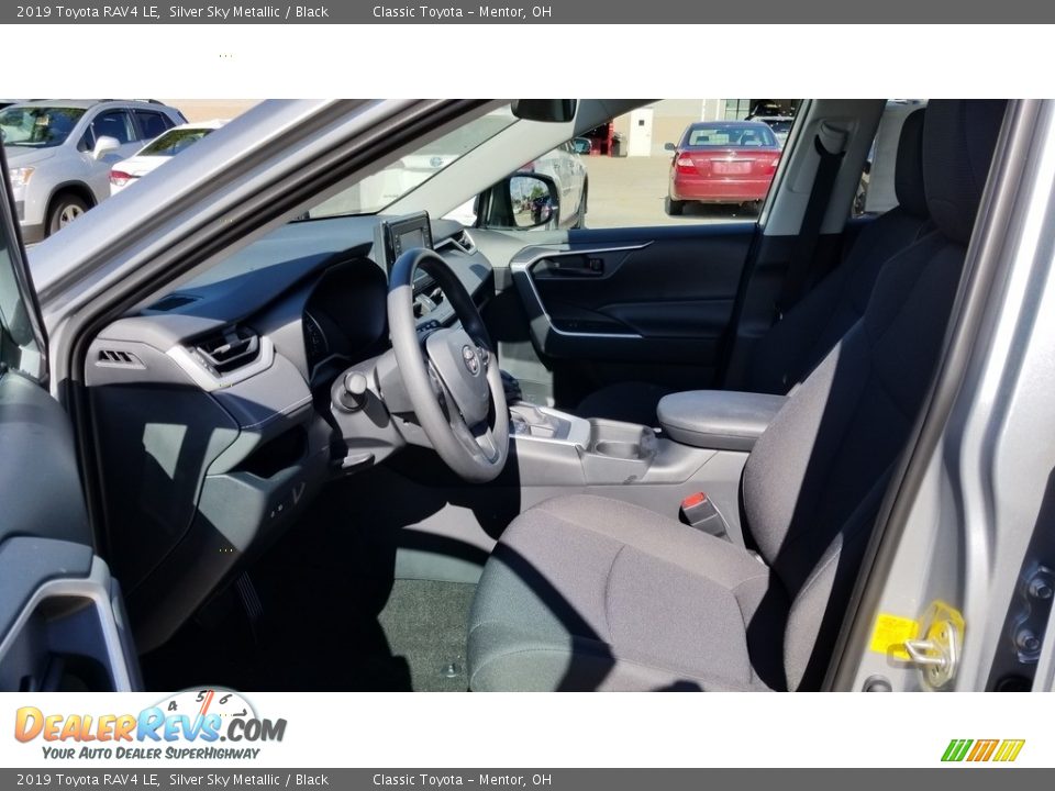 2019 Toyota RAV4 LE Silver Sky Metallic / Black Photo #2
