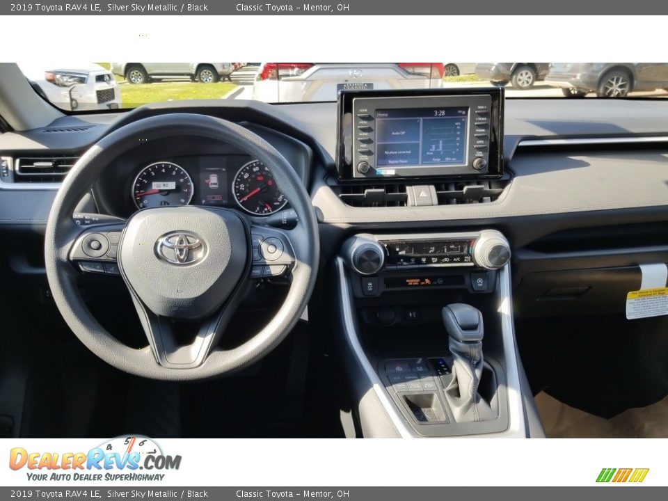 2019 Toyota RAV4 LE Silver Sky Metallic / Black Photo #4