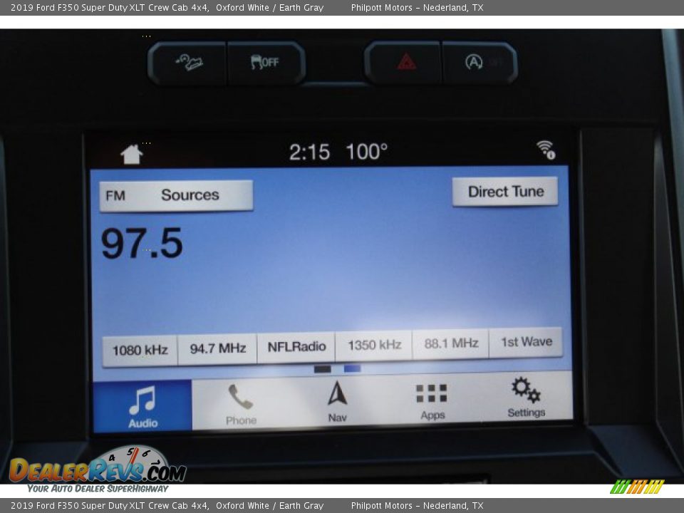 2019 Ford F350 Super Duty XLT Crew Cab 4x4 Oxford White / Earth Gray Photo #18