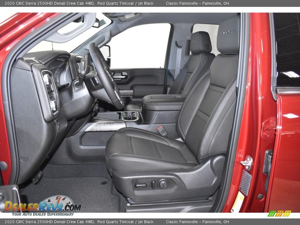 Front Seat of 2020 GMC Sierra 2500HD Denali Crew Cab 4WD Photo #6