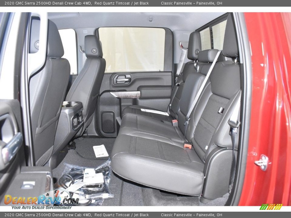 Rear Seat of 2020 GMC Sierra 2500HD Denali Crew Cab 4WD Photo #7