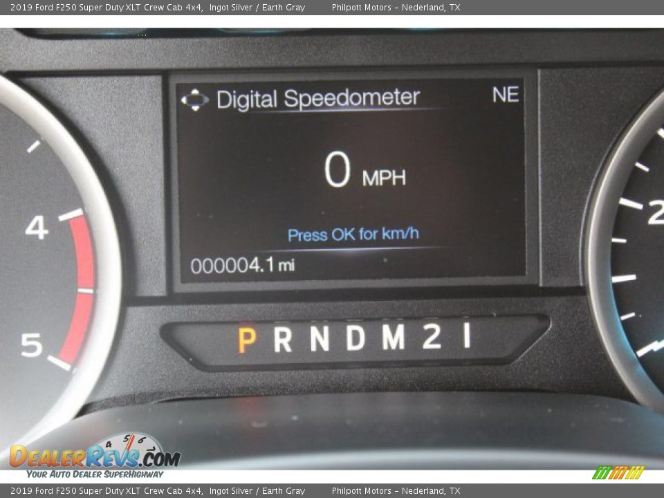 2019 Ford F250 Super Duty XLT Crew Cab 4x4 Ingot Silver / Earth Gray Photo #14
