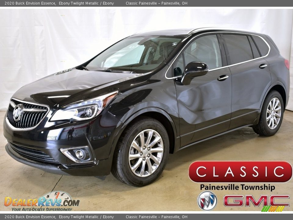 2020 Buick Envision Essence Ebony Twilight Metallic / Ebony Photo #1