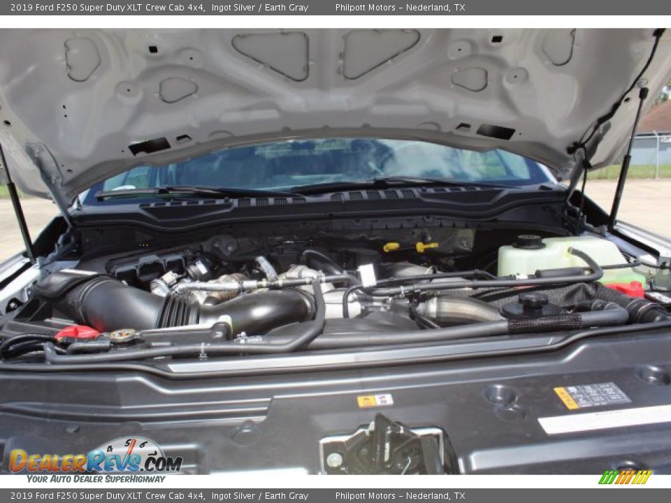 2019 Ford F250 Super Duty XLT Crew Cab 4x4 Ingot Silver / Earth Gray Photo #23
