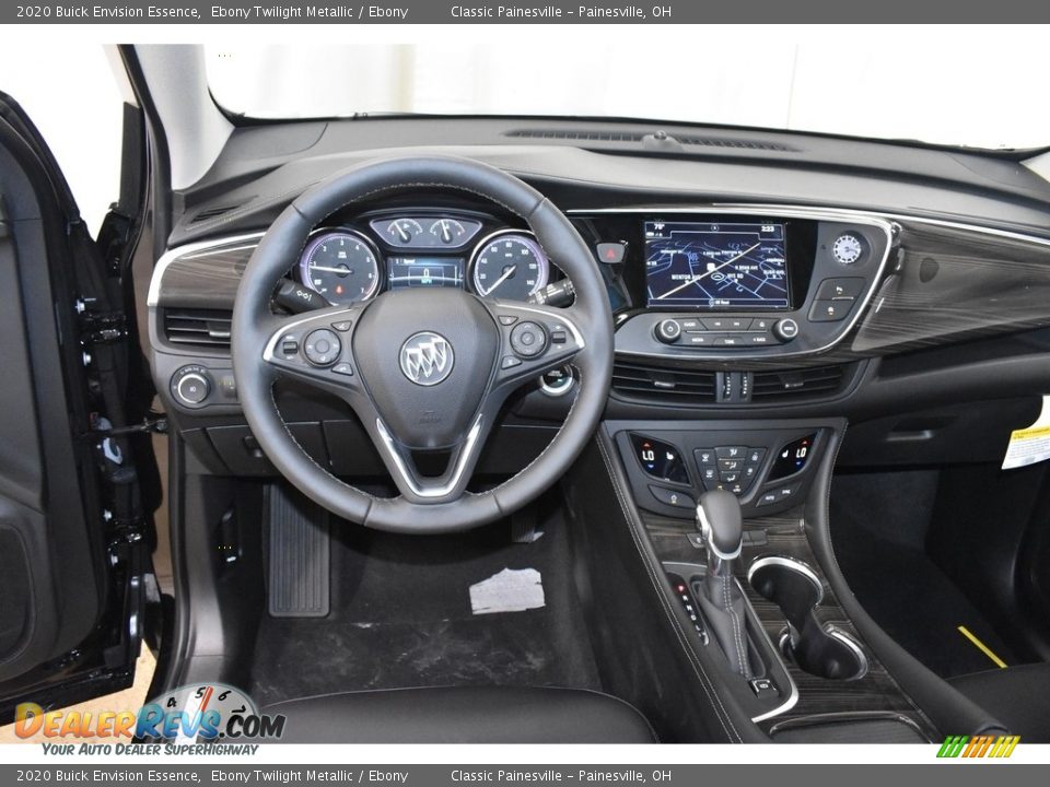 2020 Buick Envision Essence Ebony Twilight Metallic / Ebony Photo #9