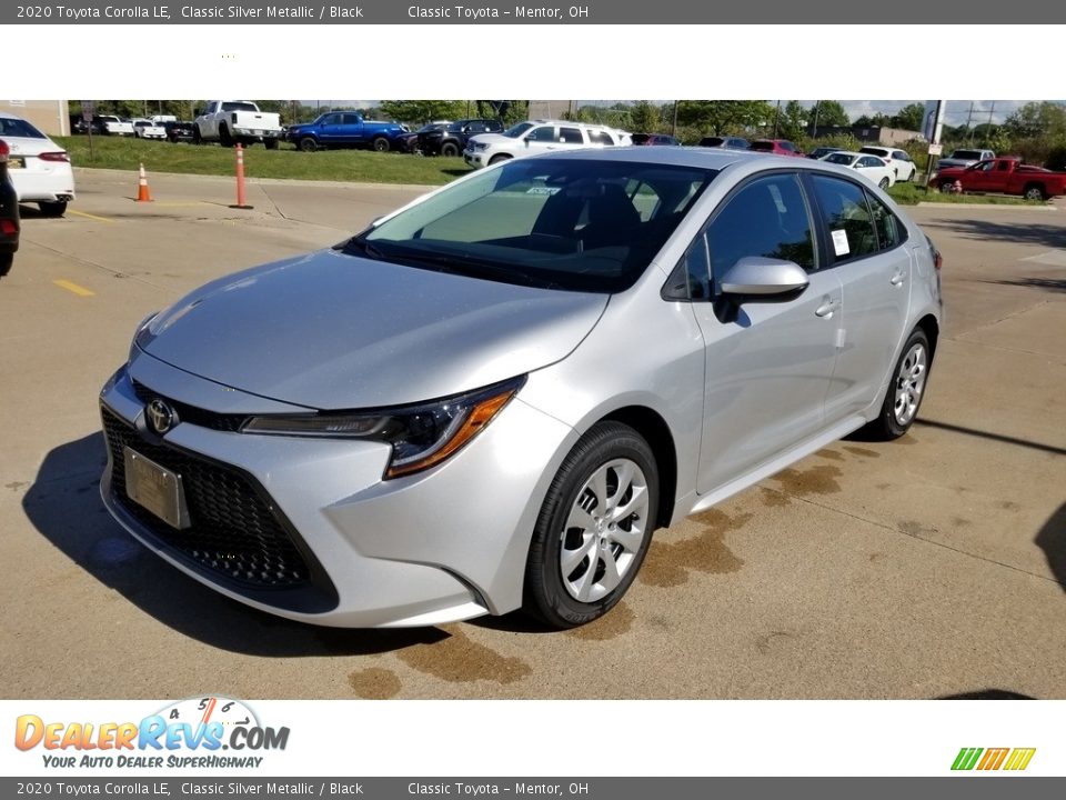2020 Toyota Corolla LE Classic Silver Metallic / Black Photo #1