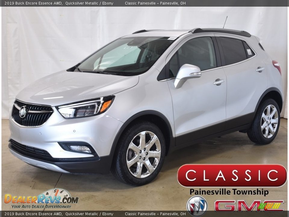 2019 Buick Encore Essence AWD Quicksilver Metallic / Ebony Photo #1