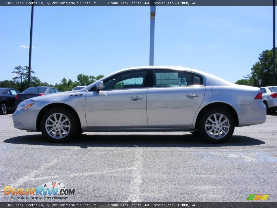 2009 Buick Lucerne CX Quicksilver Metallic / Titanium Photo #5