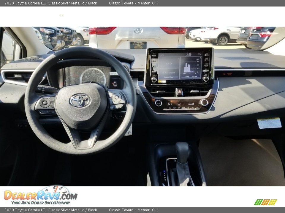 2020 Toyota Corolla LE Classic Silver Metallic / Black Photo #4