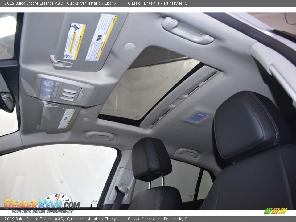 2019 Buick Encore Essence AWD Quicksilver Metallic / Ebony Photo #6