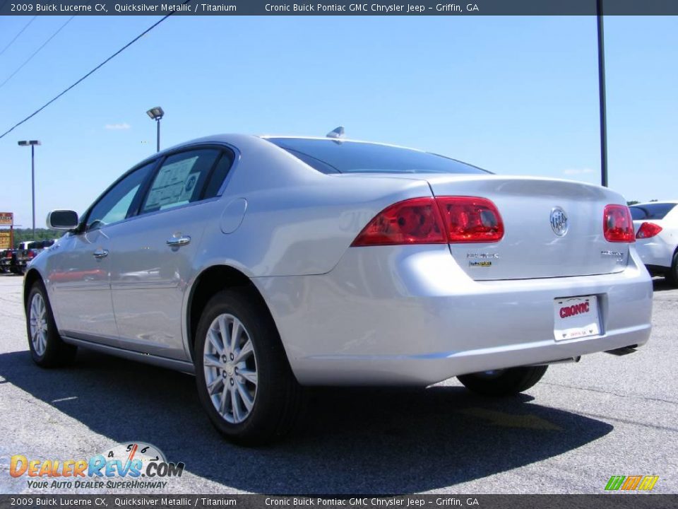 2009 Buick Lucerne CX Quicksilver Metallic / Titanium Photo #6
