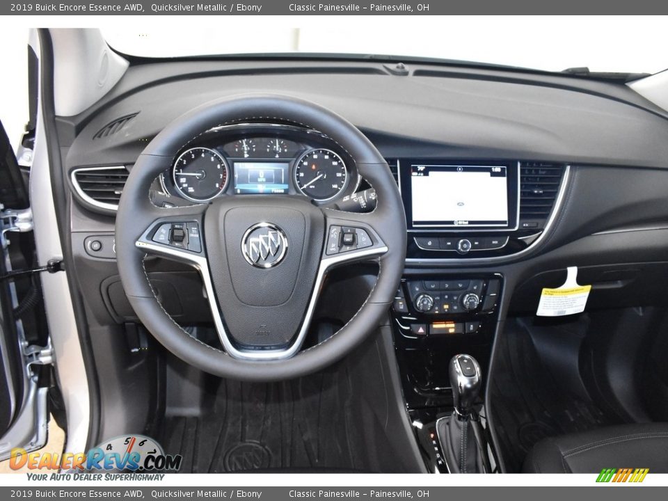 2019 Buick Encore Essence AWD Quicksilver Metallic / Ebony Photo #9
