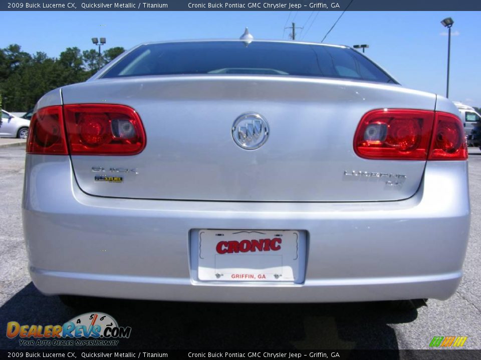 2009 Buick Lucerne CX Quicksilver Metallic / Titanium Photo #7