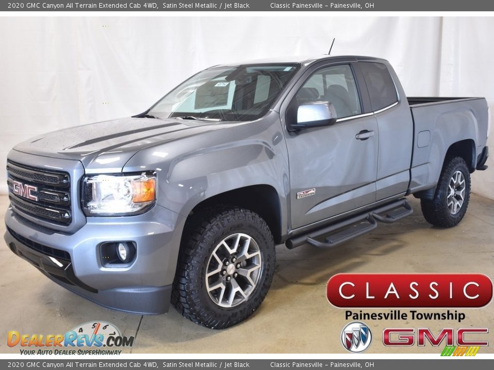 2020 GMC Canyon All Terrain Extended Cab 4WD Satin Steel Metallic / Jet Black Photo #1