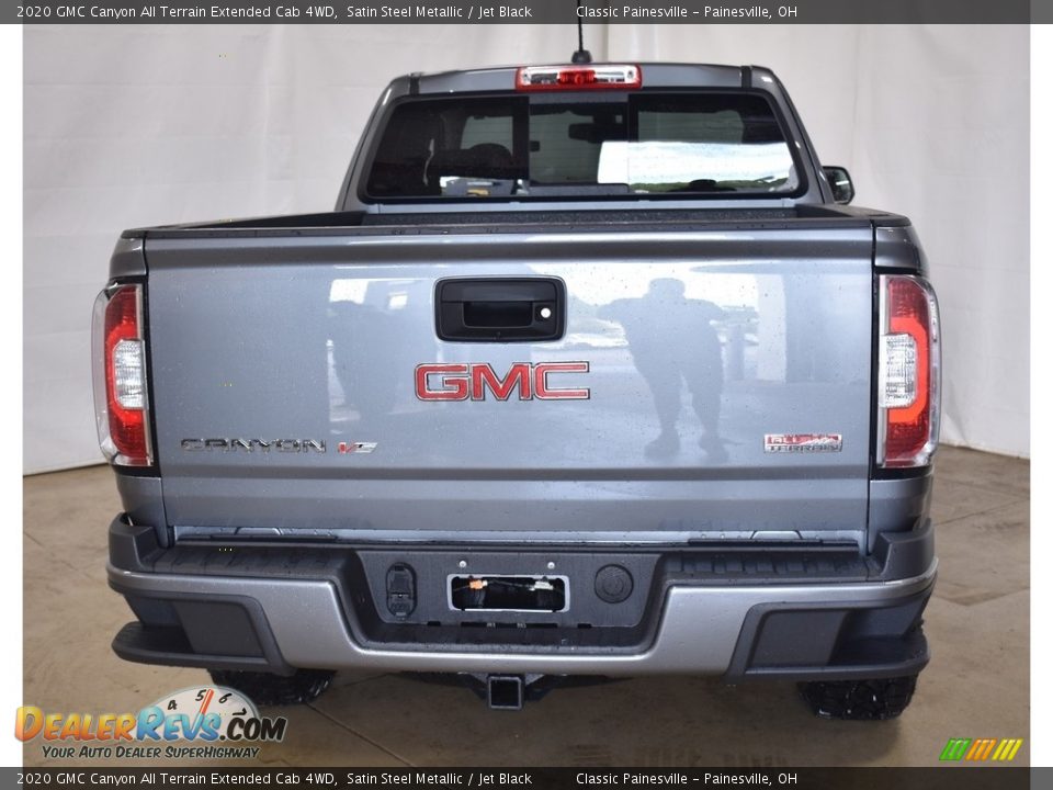 2020 GMC Canyon All Terrain Extended Cab 4WD Satin Steel Metallic / Jet Black Photo #3