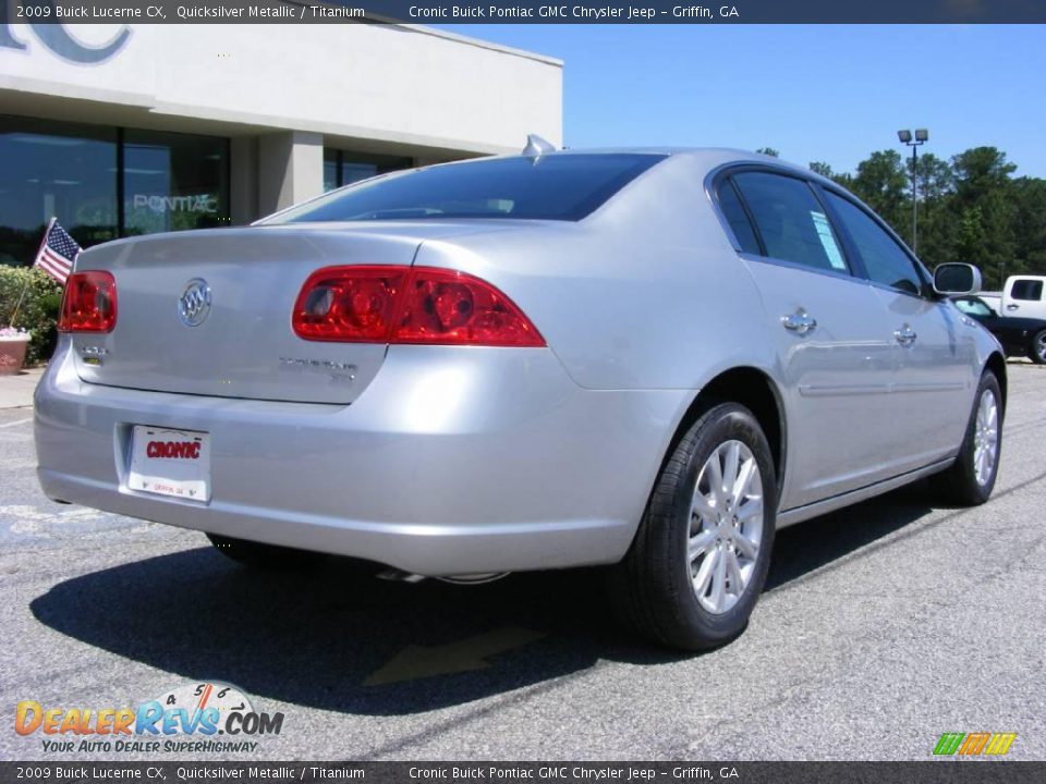 2009 Buick Lucerne CX Quicksilver Metallic / Titanium Photo #8