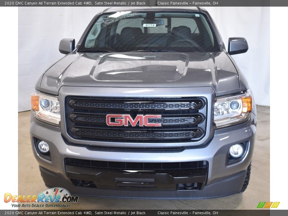 2020 GMC Canyon All Terrain Extended Cab 4WD Satin Steel Metallic / Jet Black Photo #4