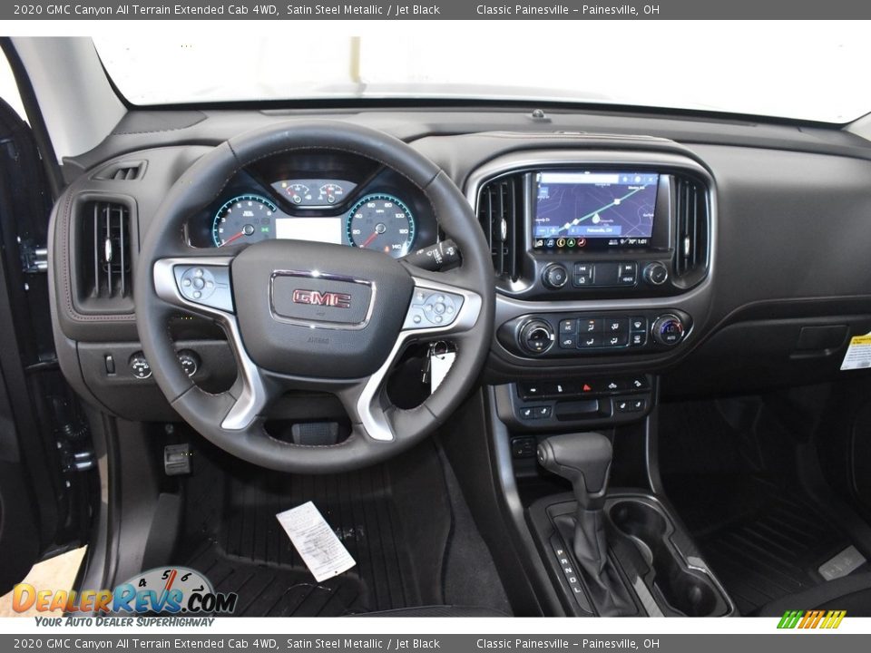 2020 GMC Canyon All Terrain Extended Cab 4WD Satin Steel Metallic / Jet Black Photo #7