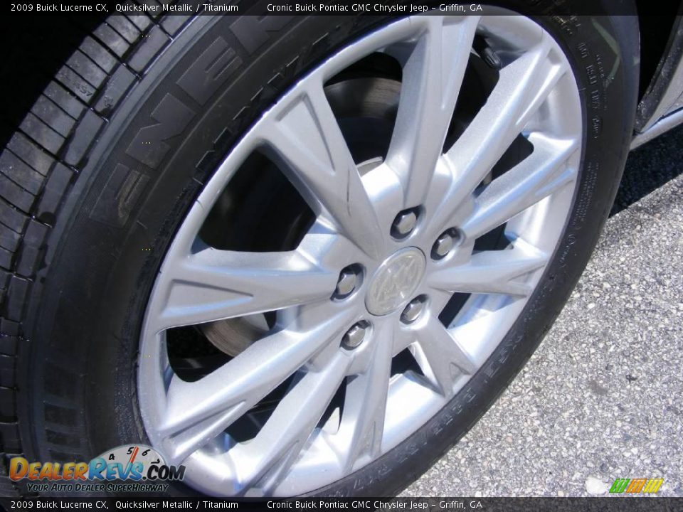 2009 Buick Lucerne CX Quicksilver Metallic / Titanium Photo #9