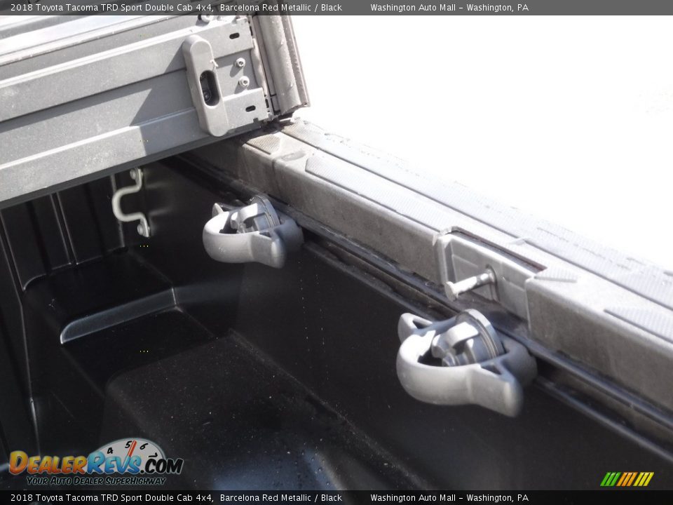 2018 Toyota Tacoma TRD Sport Double Cab 4x4 Barcelona Red Metallic / Black Photo #14