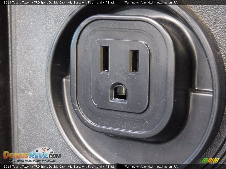 2018 Toyota Tacoma TRD Sport Double Cab 4x4 Barcelona Red Metallic / Black Photo #15