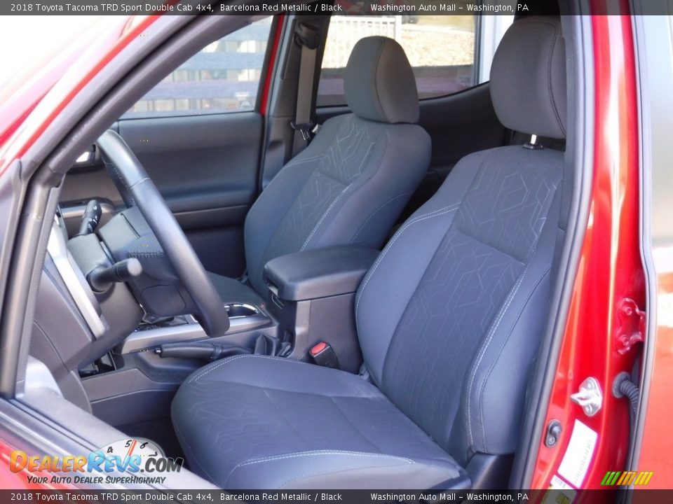2018 Toyota Tacoma TRD Sport Double Cab 4x4 Barcelona Red Metallic / Black Photo #18