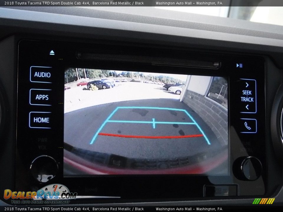 2018 Toyota Tacoma TRD Sport Double Cab 4x4 Barcelona Red Metallic / Black Photo #20