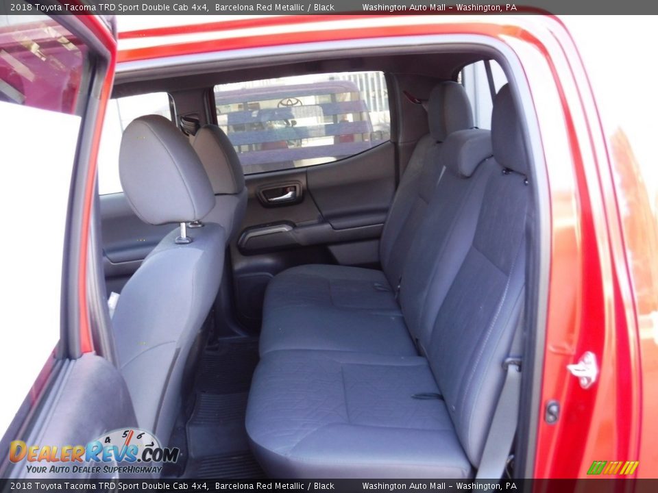 2018 Toyota Tacoma TRD Sport Double Cab 4x4 Barcelona Red Metallic / Black Photo #28