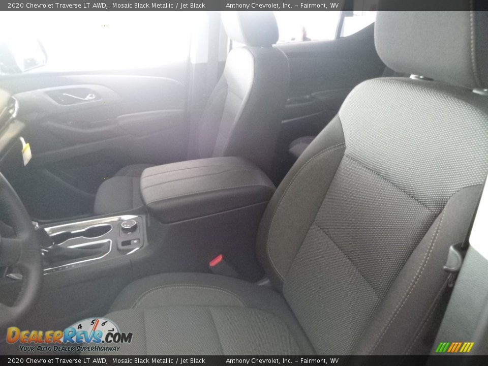 2020 Chevrolet Traverse LT AWD Mosaic Black Metallic / Jet Black Photo #11