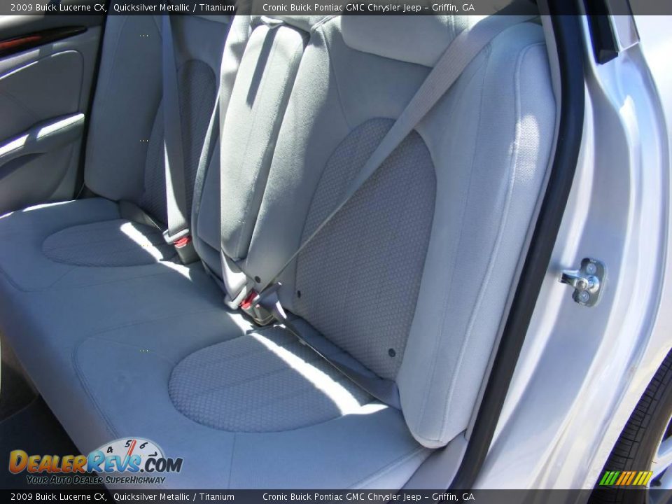2009 Buick Lucerne CX Quicksilver Metallic / Titanium Photo #14