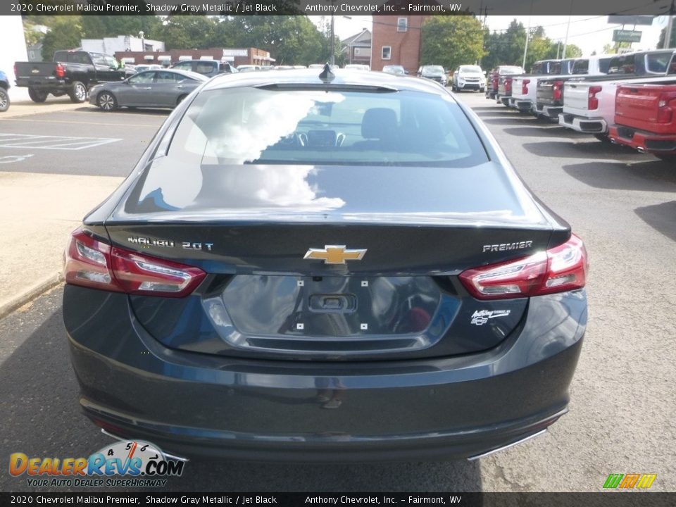 2020 Chevrolet Malibu Premier Shadow Gray Metallic / Jet Black Photo #5