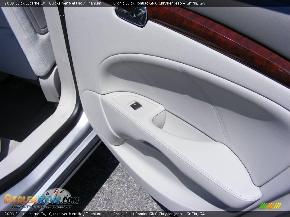2009 Buick Lucerne CX Quicksilver Metallic / Titanium Photo #16