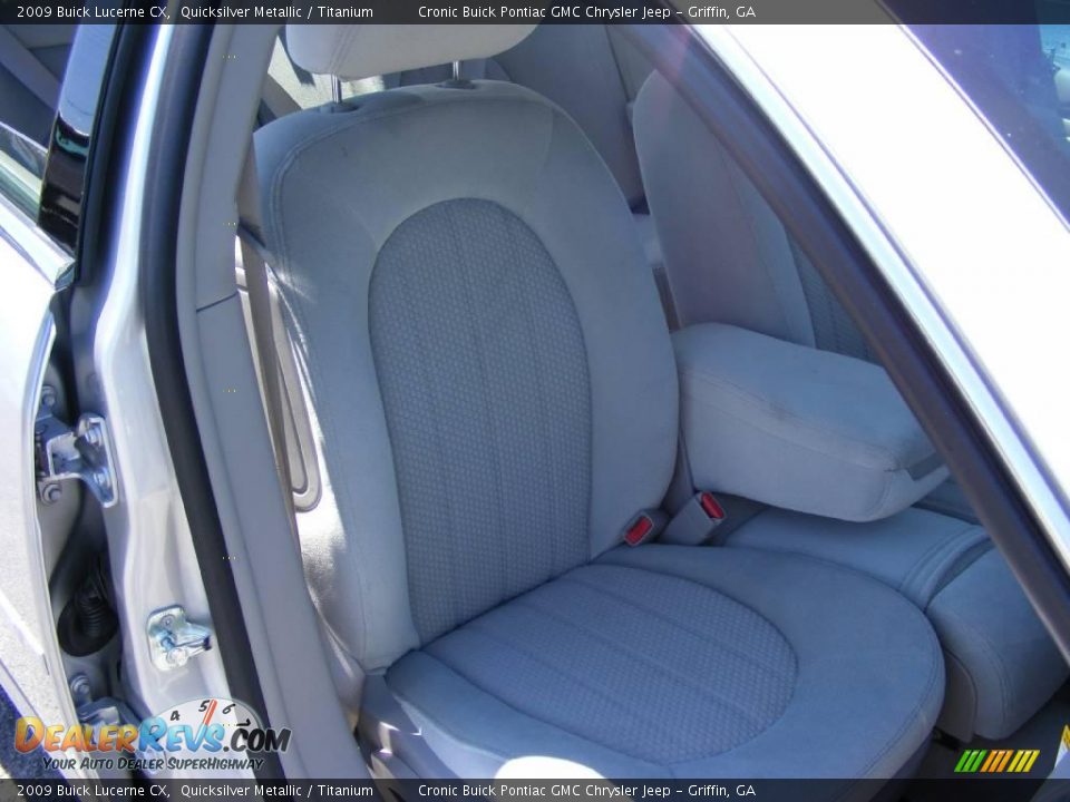 2009 Buick Lucerne CX Quicksilver Metallic / Titanium Photo #17