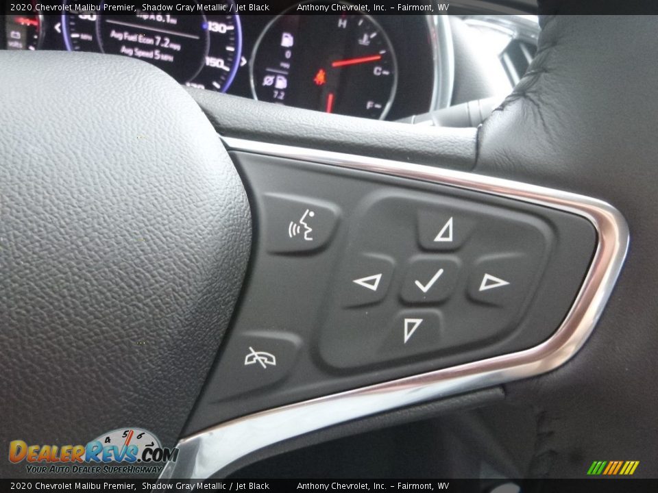 2020 Chevrolet Malibu Premier Shadow Gray Metallic / Jet Black Photo #19
