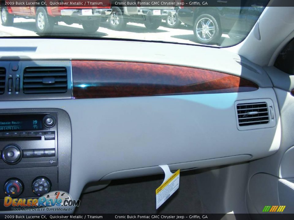 2009 Buick Lucerne CX Quicksilver Metallic / Titanium Photo #19
