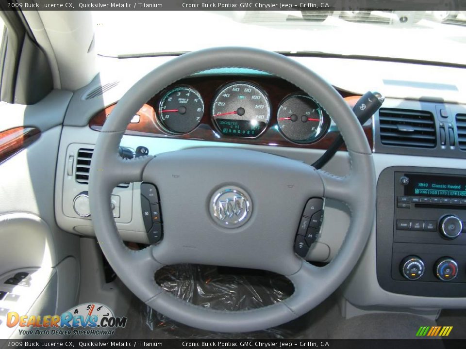 2009 Buick Lucerne CX Quicksilver Metallic / Titanium Photo #21