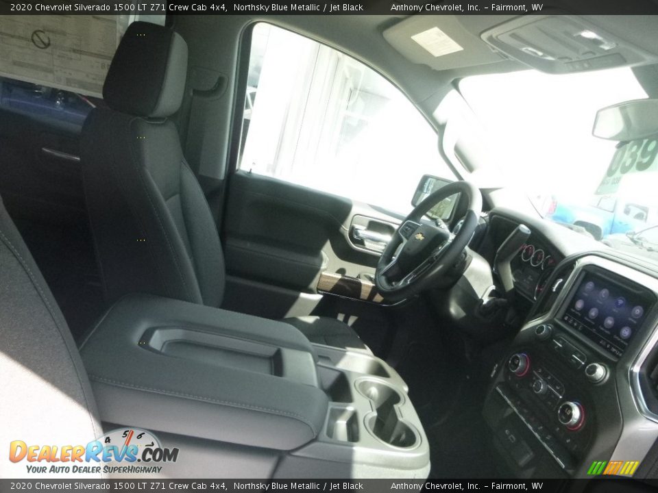 2020 Chevrolet Silverado 1500 LT Z71 Crew Cab 4x4 Northsky Blue Metallic / Jet Black Photo #3